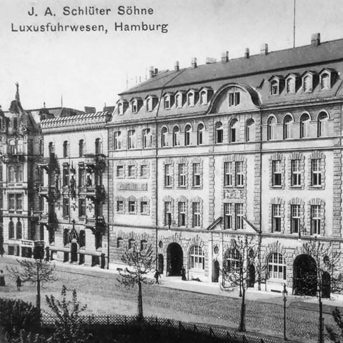 The Pferdestall, shortly after it was built