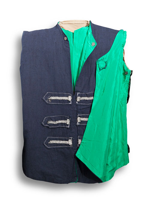 Reversible jacket, costume from Joan of Arc