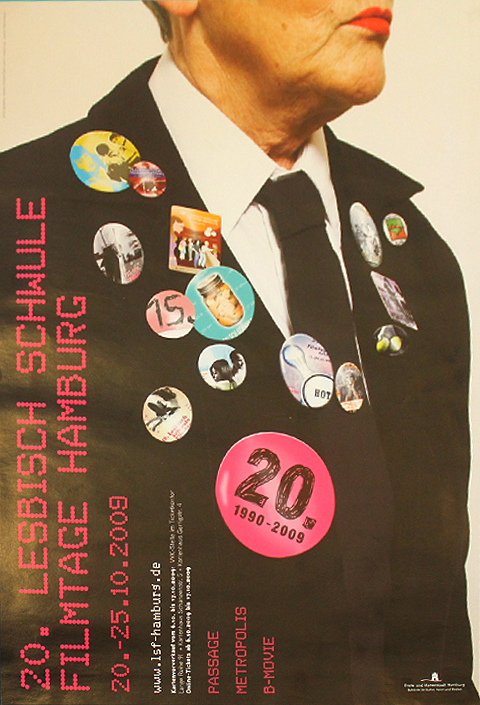 Plakat der Lesbisch Schwulen Filmtage, 2009