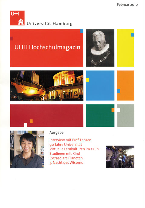 First edition of the UHH University magazine, 2010